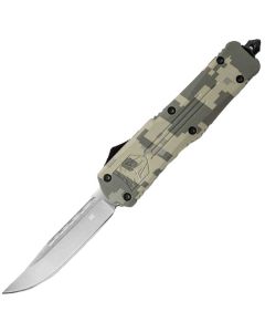 Nóż sprężynowy CobraTec OTF Large Army - Digital Camo