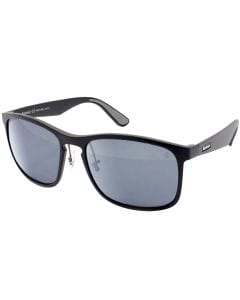 Okulary przeciwsłoneczne Bushnell Caribou - Grey Mirror/Matte Black