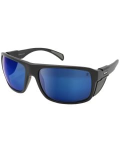 Okulary przeciwsłoneczne Bushnell Buffalo - Matte Black/Blue Mirror