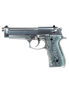 Pistolet WE ASG GBB M92 Eagle - Srebrny