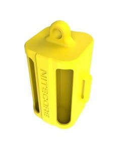 Pojemnik na baterie Nitecore - Yellow