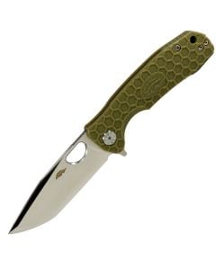 Nóż składany Honey Badger Tanto Flipper Medium - Green