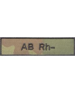 Emblemat - grupa krwi AB Rh-