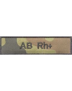 Emblemat - grupa krwi AB Rh+