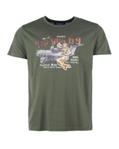 Koszulka T-Shirt Mil-Tec Pin-Up - Olive