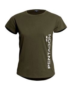 Koszulka T-shirt damska Pentagon Vertical - RAL 7013