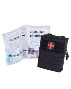 Apteczka Mil-Tec 43 elementy First Aid Set - Czarny 16025502
