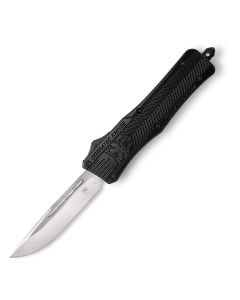 CobraTec D2 Medium CTK-1 OTF Spring Knife - Black