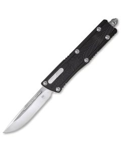 Nóż sprężynowy CobraTec D2 Large Sidewinder OTF Black