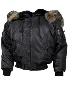 Kurtka MFH US Polar Jacket N2B - Black