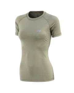 Koszulka termoaktywna damska M-Tac Ultra Light Polartec Lady Short Sleeve - Tan
