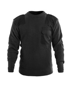 Sweter Mil-Tec Pullover BW Polyacryl - Black