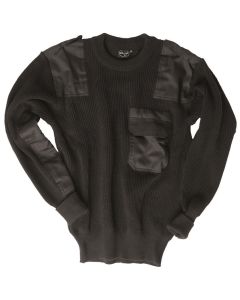 Sweter Mil-Tec Pullover BW Polyacryl - Black