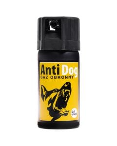 Gaz pieprzowy na psy i wilki AntiDog 50 ml - stożek