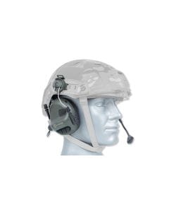 Zestaw słuchawkowy Earmor M32 Tactical do hełmów - foliage green