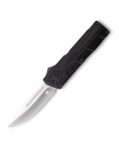 Nóż sprężynowy CobraTec D2 Lightweight OTF Black 
