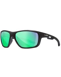 Okulary taktyczne Wiley X Aspect Captivate - Polarized Green Mirror/Matte Black