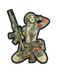 Naszywka M-Tac Tactical Girl No1 Yakuza PVC - MultiCam