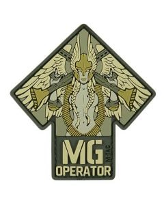 Naszywka M-Tac MG Operator 3D PVC - Olive
