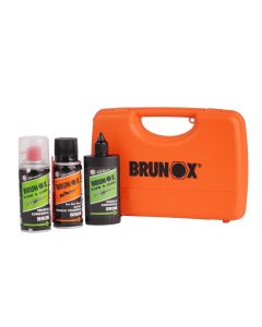 Zestaw preparatów do broni Brunox 2 x Lub&Cor i Gun Care Spray w walizce 