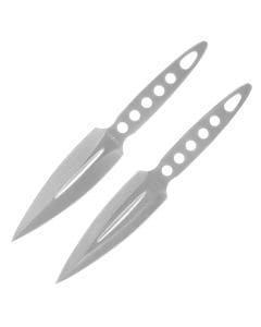 Nóż rzutka Master Cutlery 8.75" Silver 2 szt.