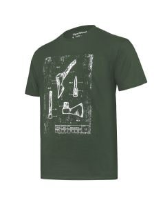Koszulka T-Shirt TigerWood Tech Axe - Zielona