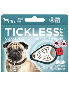 Ultradźwiękowy odstraszacz kleszczy TickLess Pet - dla zwierząt - Beige