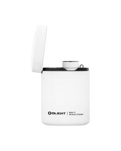 Latarka akumulatorowa Olight Baton 3 Limited Premium Edition White 1200 lumenów z bezprzewodowym etui ładującym