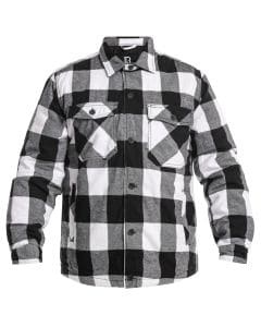 Kurtka Brandit Lumber Jacket - White/Black