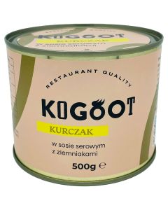 Żywność konserwowana Kogoot - Kurczak w sosie serowym z ziemniakami 500 g 