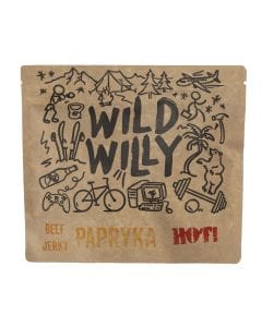 Suszona wołowina Wild Willy Beef Jerky Papryka Hot 100 g