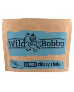 Chipsy z bobu Wild Bobby o smaku solonym 100 g