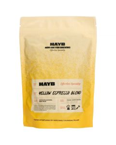 Kawa ziarnista HAYB Yellow Espresso Blend Ciemniej Palona 250 g