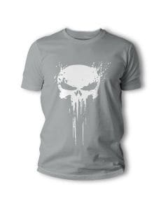 Koszulka T-shirt TigerWood Punisher - szara