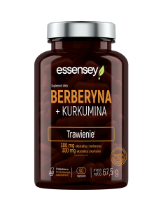 Berberyna + Kurkumina Essensey 90 kapsułek - suplement diety