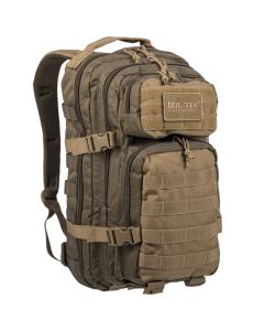 Plecak Mil-Tec Small Assault Pack 20 l - Ranger Green/Coyote
