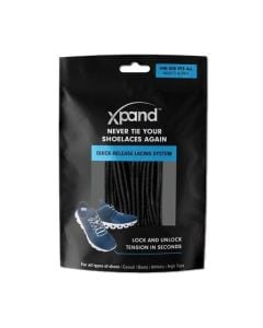Sznurowadła elastyczne Xpand Quick-Release Solid Black 