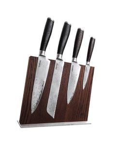 Zestaw 4 noży kuchennych Boker Meisterklinge Damast Style - Brown