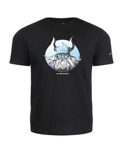 Koszulka T-shirt Fjord Nansen Vill Viking - czarna