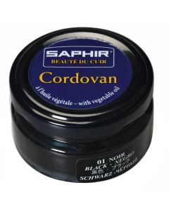 Krem do skór Saphir BDC Cordovan Creme 50 ml - czarny