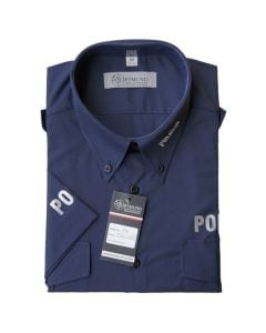 Koszula męska policyjna K/R - Granatowa