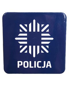 Podstawka pod kubek "Policja" - Granatowa