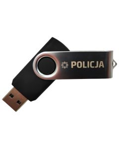 Pendrive 32 GB "Policja" - Czarny