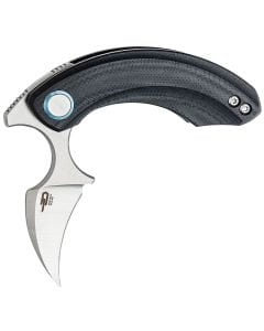 Nóż składany Bestech Knives Strelit - Satin/Black G10