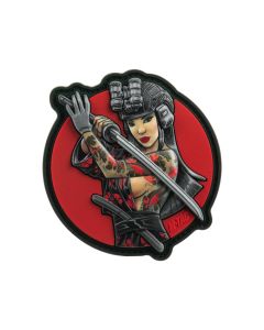 Naszywka M-Tac Tactical Girl No.3 Wodograj 3D PVC - Black