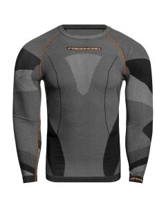 Koszulka termoaktywna FreeNord DryTech Longsleeve - Black/Orange