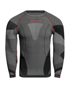 Koszulka termoaktywna FreeNord DryTech Longsleeve - Black/Red