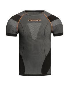 Koszulka termoaktywna FreeNord DryTech Short Sleeve - Black/Orange
