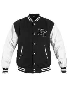 Куртка Mil-Tec NY Baseball - Black/White