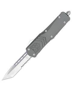 Nóż sprężynowy CobraTec Large FS-X Tanto Serrated - Grey